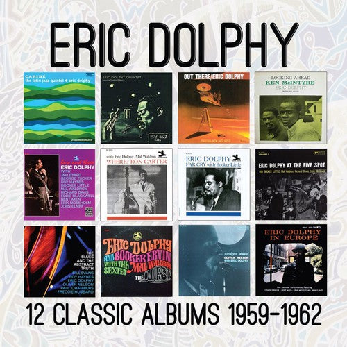 the album cover for Eric Dolphy - Twelve Classic Albums: 1959-1962