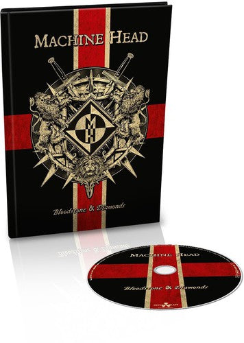 the album cover for Machine Head - Bloodstone & Diamonds [Deluxe w/Book]