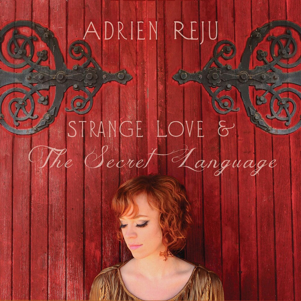 the album cover for Adrien Reju - Strange Love and The Secret Language