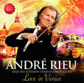 the album cover for Andre Rieu - Love in Venice: The 10th Anniversary Concert