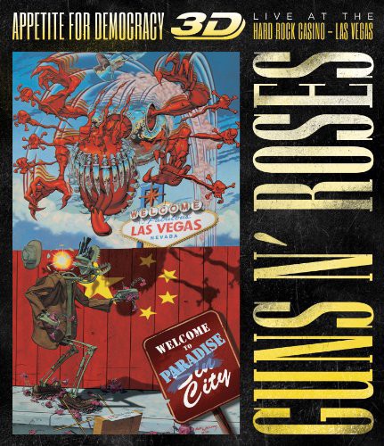 the album cover for Guns N' Roses - Appetite for Democracy