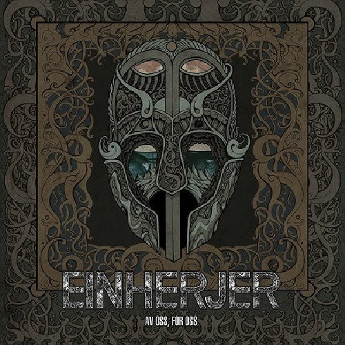 the album cover for Einherjer - Av Oss for Oss