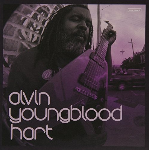 the album cover for Alvin Hart Youngblood - Helluva Way