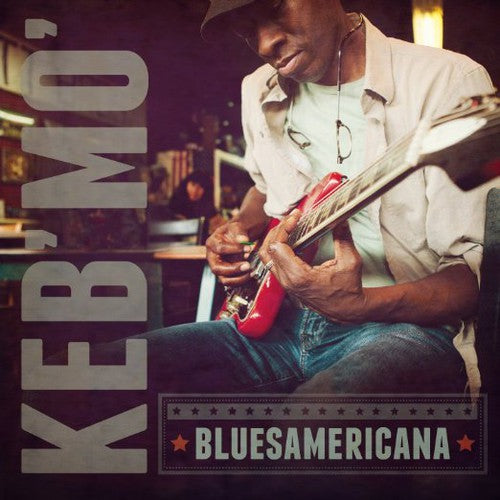 the album cover for Keb' Mo' - Bluesamericana [Vinyl]
