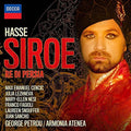 the album cover for Max Cencic Emmanuel - Hasse: Siroe