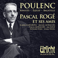 the album cover for Poulenc / Pascal Roge / Roge,Ami / Moragues,Michel - Pascal Roge Et Ses Amis Joue