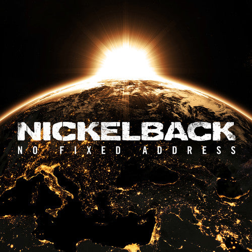 the album cover for Nickelback - No Fixed Address