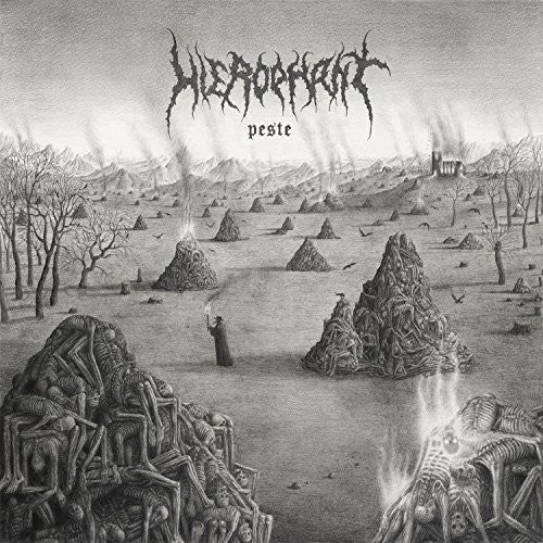 the album cover for Hierophant - Peste