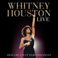 the album cover for Whitney Houston - Live: Her Greatest Performances