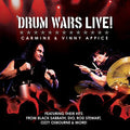 the album cover for Carmine Appice & Vinny - Drum Wars Live