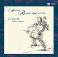 the album cover for Bach / Rostropovich - Cello Suites