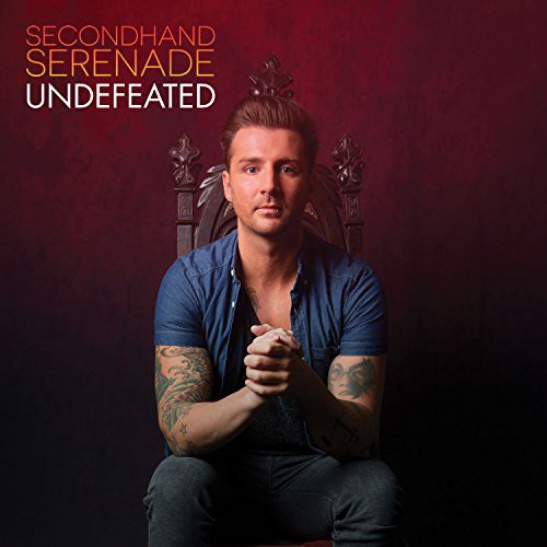 the album cover for Secondhand Serenade - Undefeated