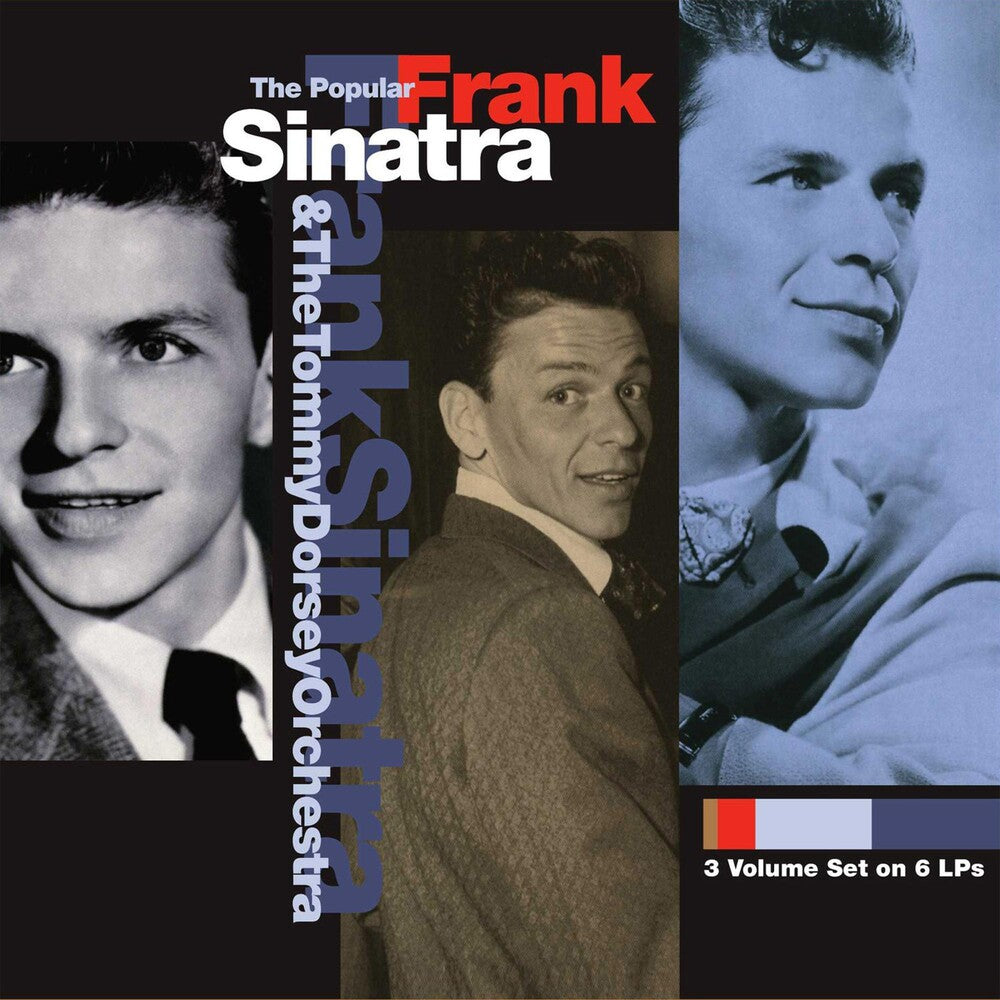 the album cover for Frank Sinatra - The Popular Frank Sinatra (Volumes 1-3) [Box Set]