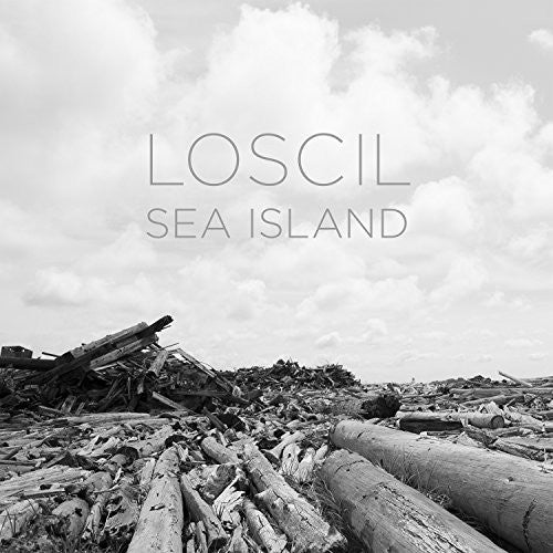 the album cover for Loscil - Sea Island