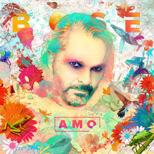 the album cover for Miguel Bose - Amo