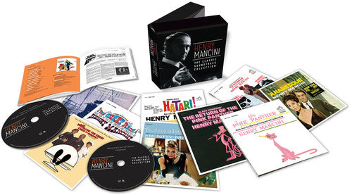 the album cover for Henry Mancini - The Classic Soundtrack Collection [Box Set]
