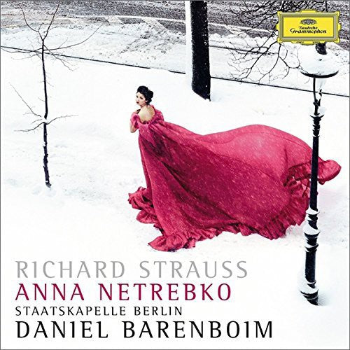 the album cover for Strauss / Netrebko / Barenboim - Richard Strauss (Vier Letzte Lieder)