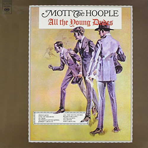 the album cover for Mott The Hoople - All The Young Dudes (Red) [Limited Edition]