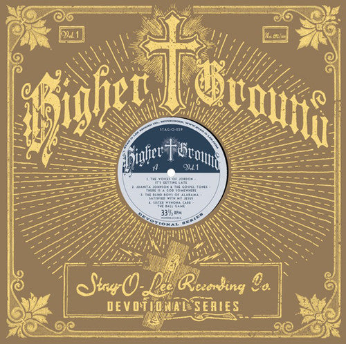 the album cover for Higher Ground 1 / Various 10in - Higher Ground 1 / Various