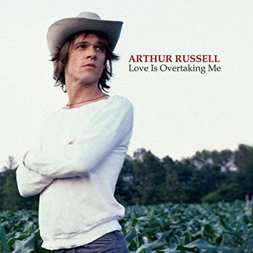the album cover for Arthur Russell - Love Is Overtaking Me