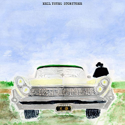 the album cover for Neil Young - Storytone
