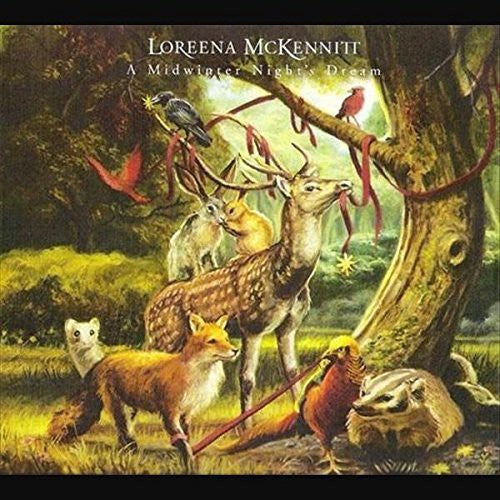 the album cover for Loreena McKennitt - A Midwinter Night's Dream [Vinyl]