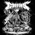 the album cover for Coffins - The Fleshland B&W [Limited Edition Vinyl]