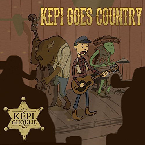 the album cover for Kepi Ghoulie - Kepi Goes Country
