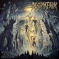 the album cover for Decimation - Reign of Ungodly Creation