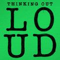 the album cover for Ed Sheeran - Thinking Out Loud / I'm a Mess (Live from Lightshine)
