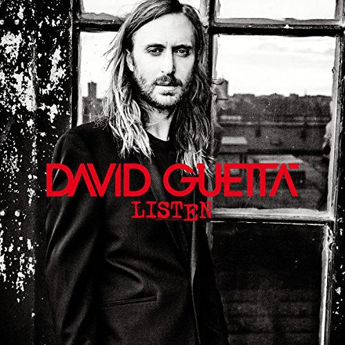 the album cover for David Guetta - Listen