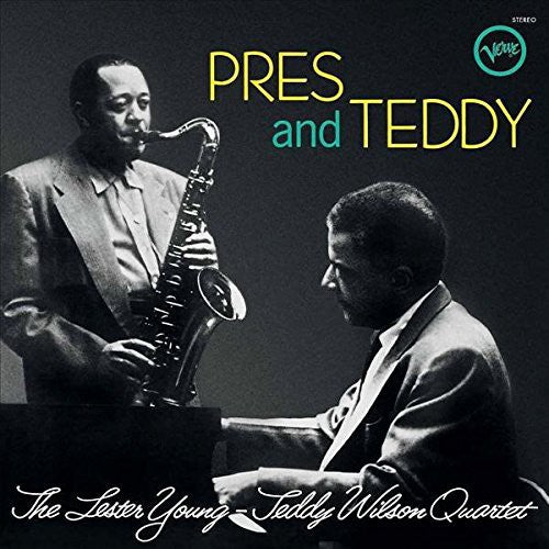 the album cover for Lester Young / Wilson,Teddy - Pres & Teddy [Vinyl]