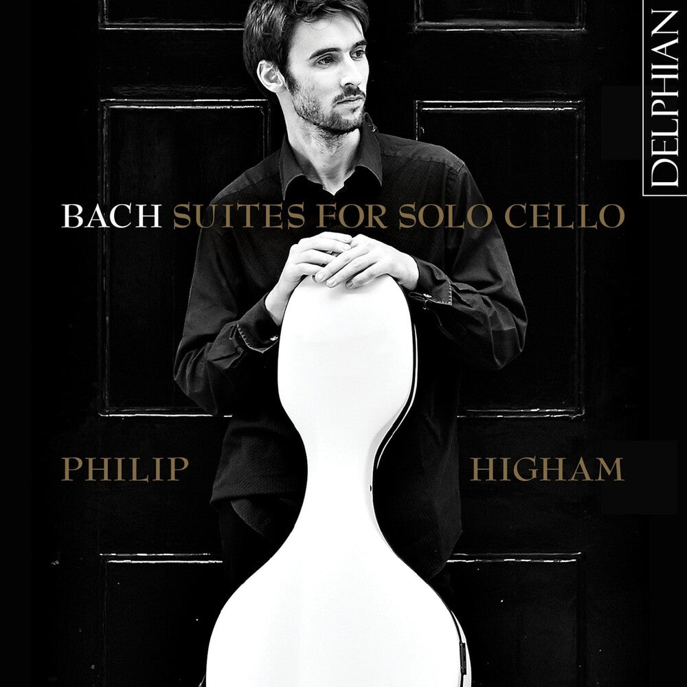 the album cover for J Bach S / Higham,Philip - Suites for Solo Cello
