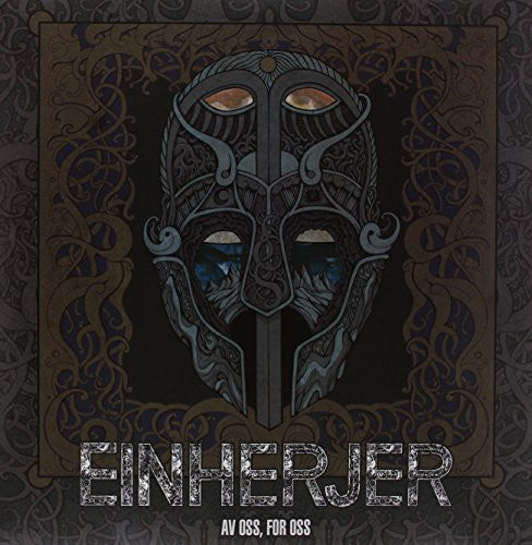 the album cover for Einherjer - Av Oss for Oss
