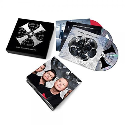 the album cover for Simple Minds - Big Music [Deluxe w/DVD]