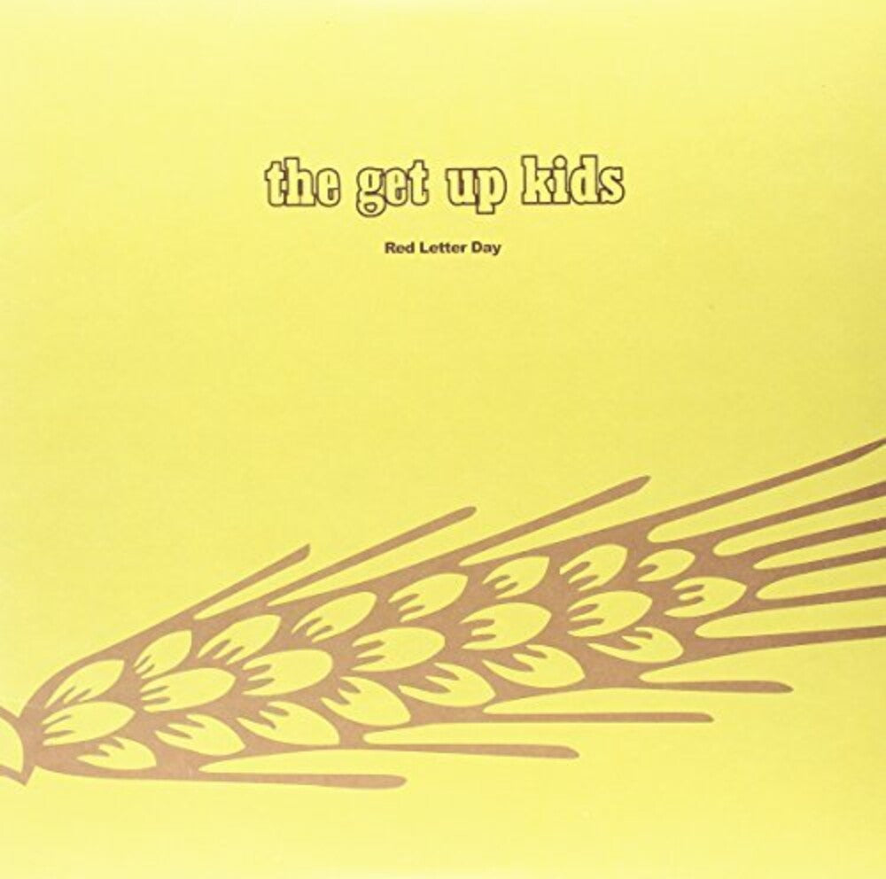 the album cover for The Get Up Kids - Red Letter Day