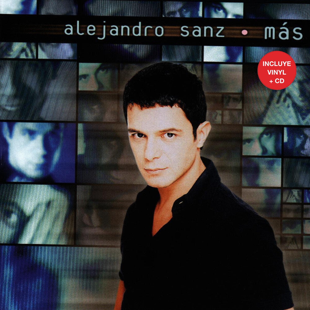 the album cover for Alejandro Sanz - Mas (Spa)