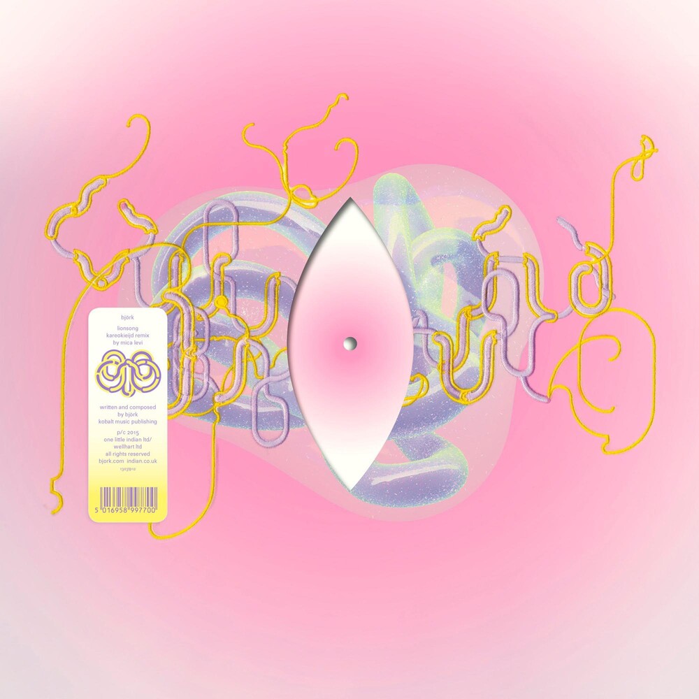 the album cover for Bjork - Lionsong (Mica Levi Kareokjeijd Version) [Limited Edition Vinyl]