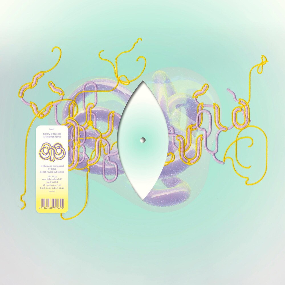 the album cover for Bjork - History Of Touches (Kramphaft Remix) [Limited Edition Vinyl]
