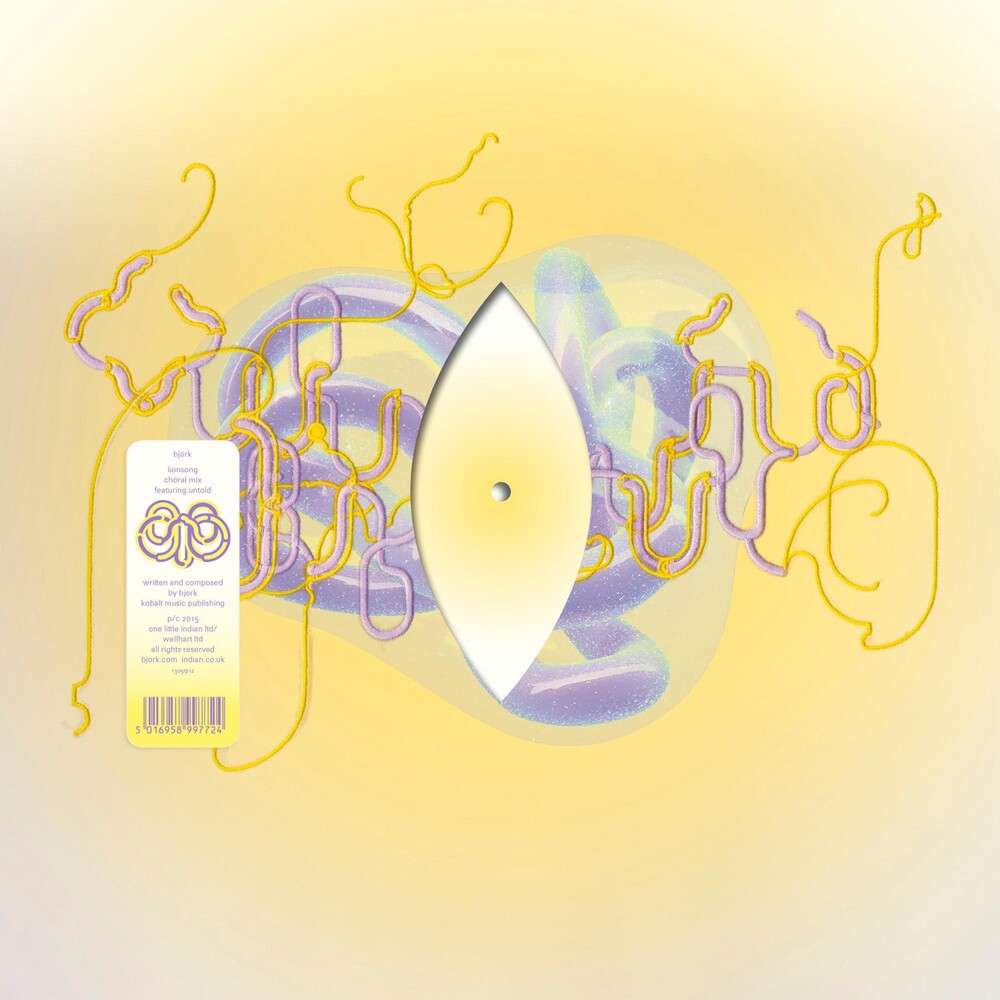 the album cover for Bjork - Lionsong (Choral Mix Featuring Untold) [Limited Edition Vinyl]