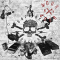 the album cover for Backyard Babies - Four By Four