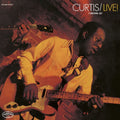 the album cover for Curtis Mayfield - Curtis / Live (Uk)