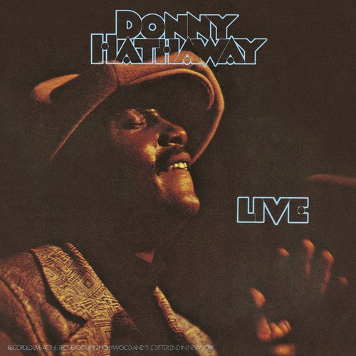 the album cover for Donny Hathaway - Live