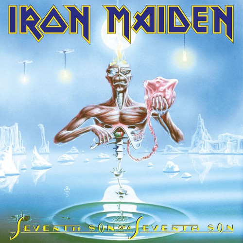the album cover for Iron Maiden - Seventh Son Of A Seventh Son [Import Vinyl]