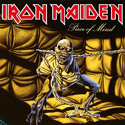 the album cover for Iron Maiden - Piece Of Mind [Import Vinyl]
