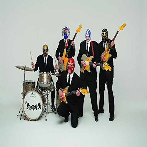the album cover for Los Straitjackets - Los Straitjackets Play Some Of The Great [Download Included]