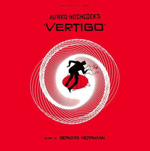 the album cover for Bernard Herrmann - Vertigo (Original Motion Picture Soundtrack)