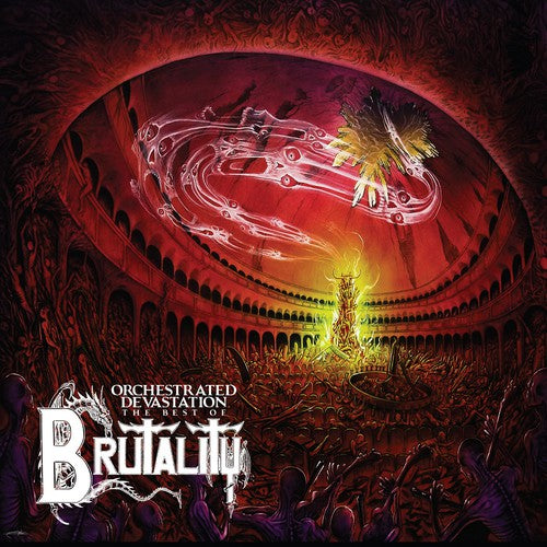 the album cover for Brutality - Orchestrated Devastation: Best of