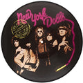 the album cover for New York Dolls - Live at Radio Luxembourg Paris 1973