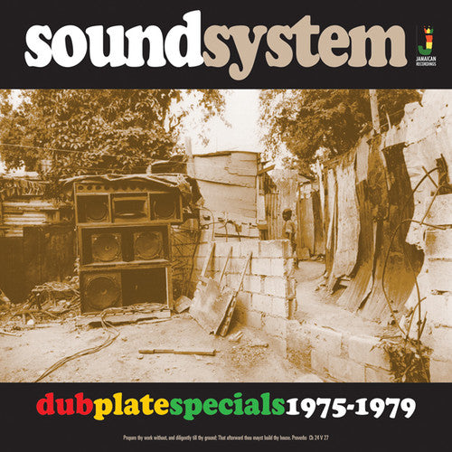 the album cover for Soundsystem Dub Plate Specials 1975-79 / Various - Soundsystem Dub Plate Specials 1975-79 / Various